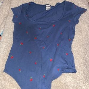 Pink Victoria’s Secret bodysuit size medium